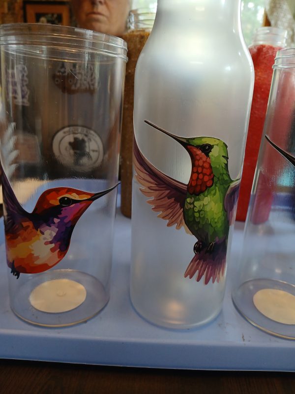Various Cups Glitter/Humming Birds - Image 3