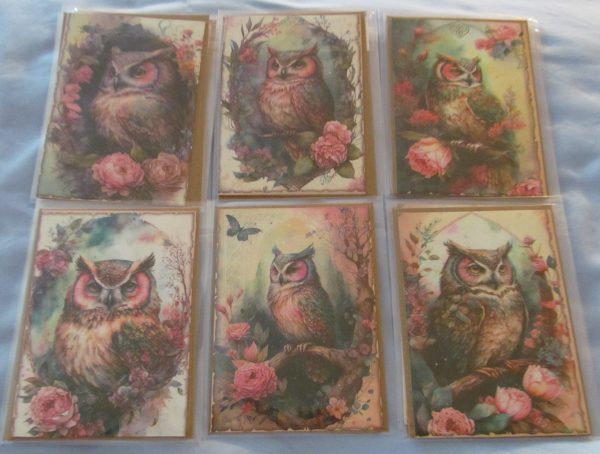 Notecard - Owl